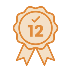 garanzia 12 mesi sulla riparazione icona